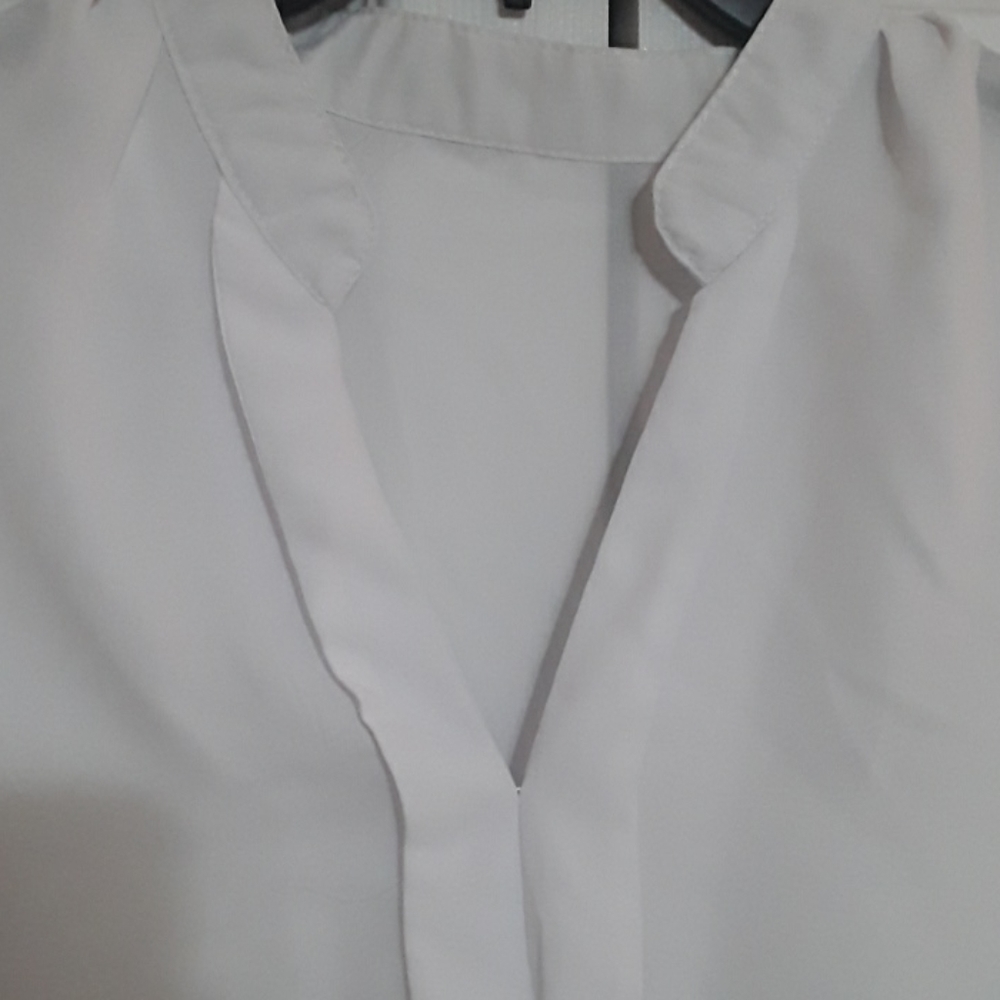 WHITE TUNIC TOP - Picture 2 of 4